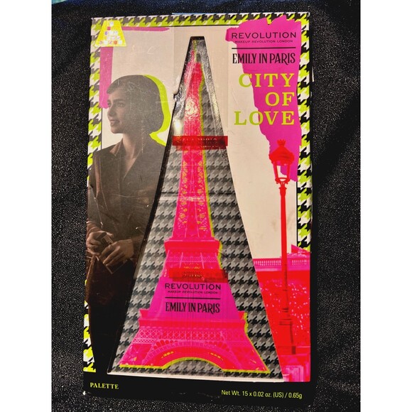 REVOLUTION LONDON MAKEUP Emily in Paris Eyeshadow Palette NEW & SEALED - Picture 1 of 6